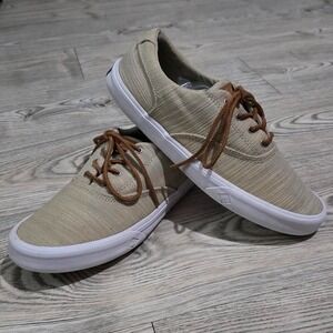 Sperry Striper II CVO Sneaker in Tan Men's Size 8.5 - Women 10
